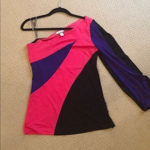 Boston Proper Muse One-Shoulder Top